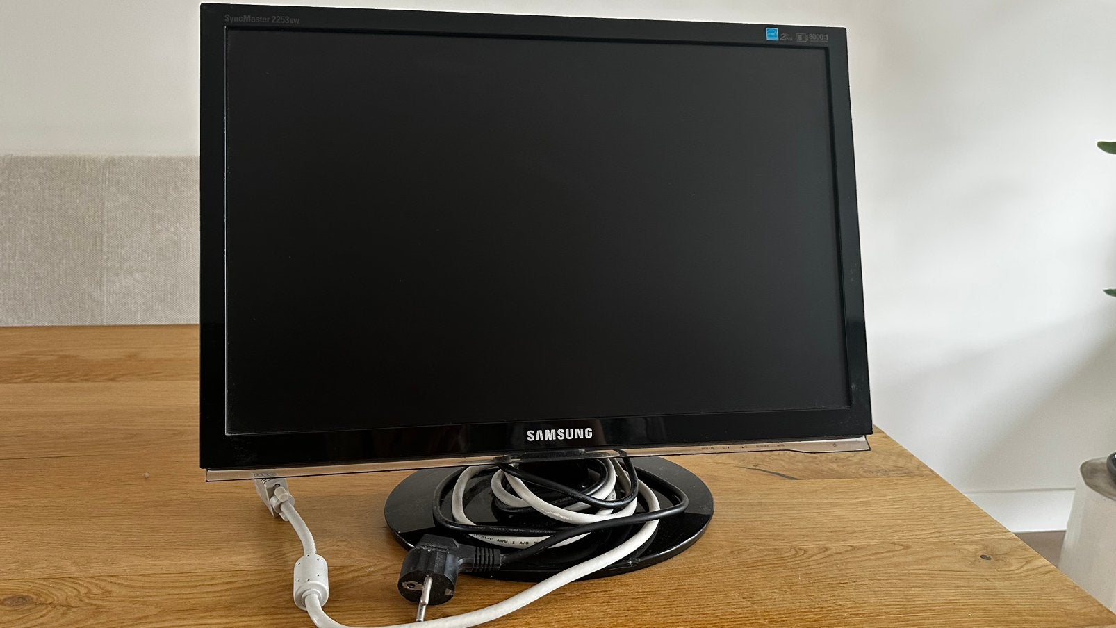 Samsung Syncmaster 22 inch monitor, Ophalen, Zo goed als nieuw, VGA, Overige resoluties