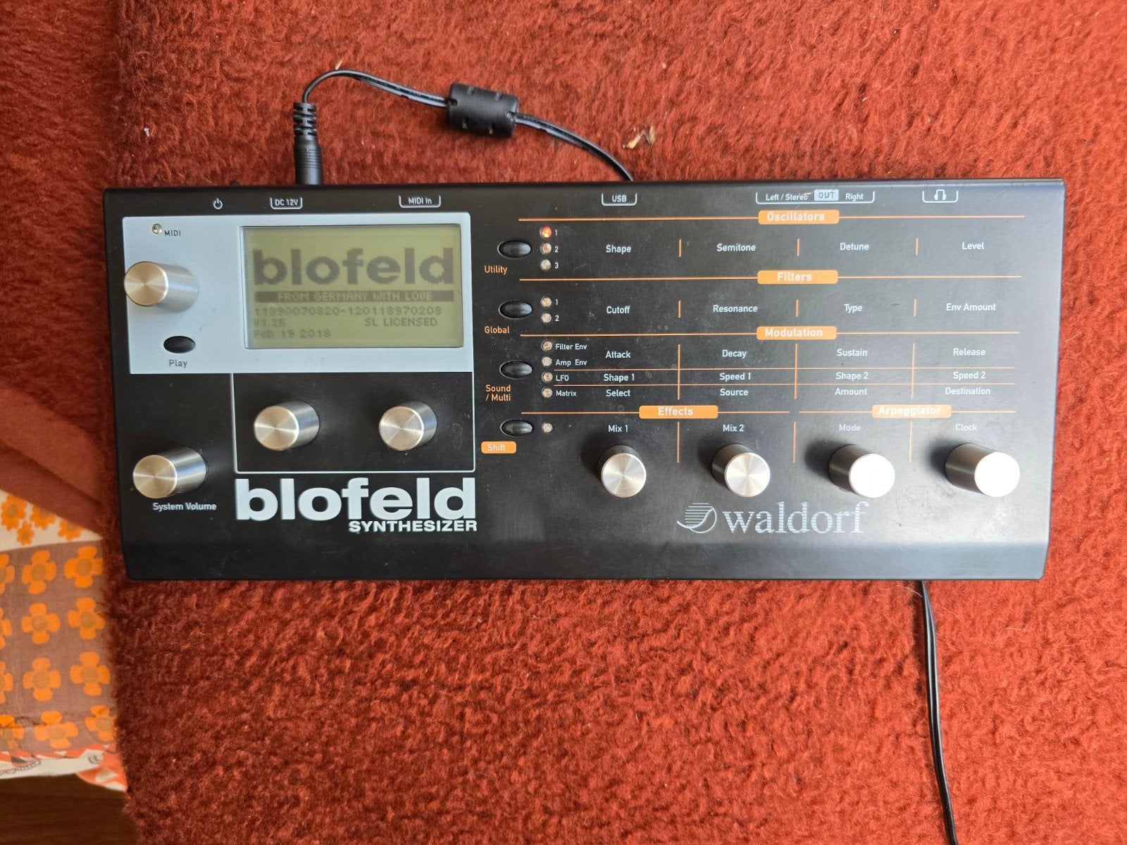 Waldorf Blofeld Synthesizer Module - Uitstekende Staat, Muziek en Instrumenten, Synthesizers, Ophalen of Verzenden, Zo goed als nieuw