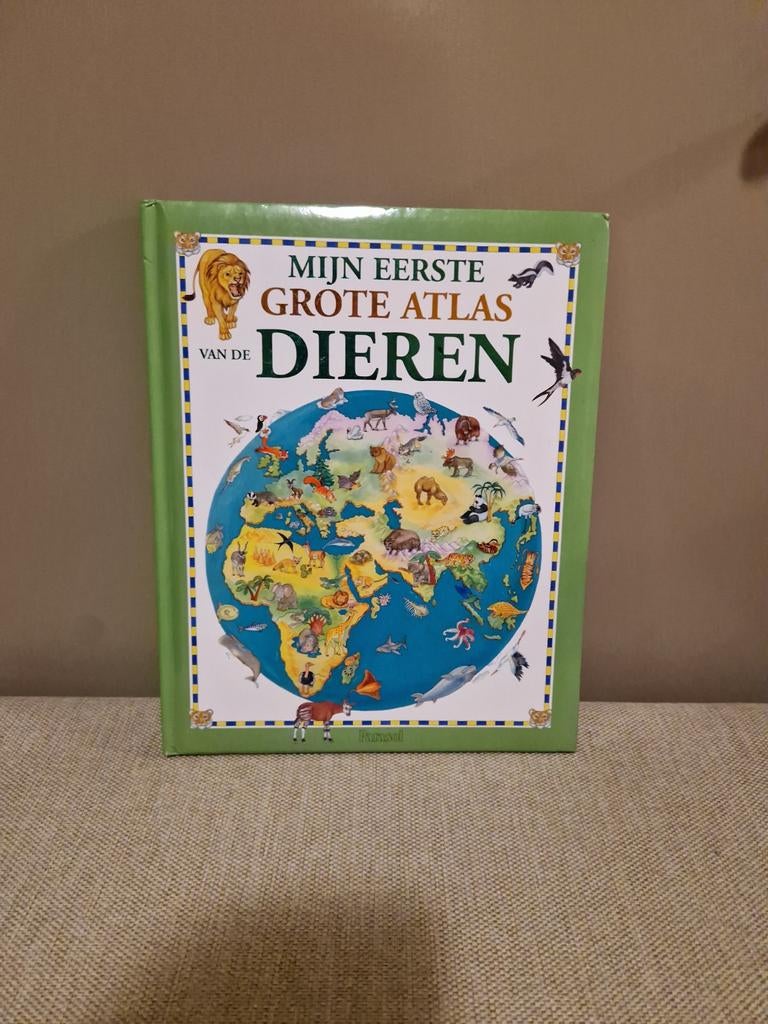 Mijn eerste grote atlas dieren., Ophalen of Verzenden, Nieuw, Overige typen