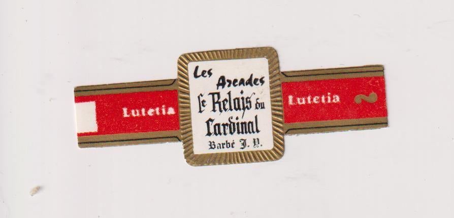 sigarenbanden - FRANS RECLAMEBANDJE, Ophalen of Verzenden, Zo goed als nieuw, Sigarenbandjes