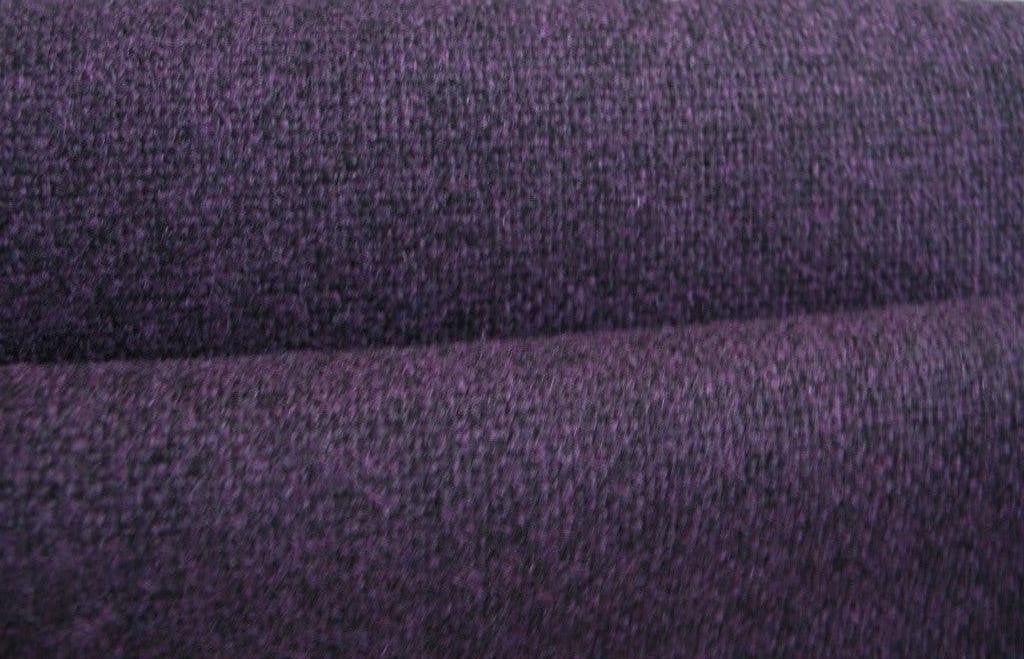 Kvadrat Tonica 2 672; paars; coupon meubelstof, Wol, 120 cm of meer, Paars, Nieuw