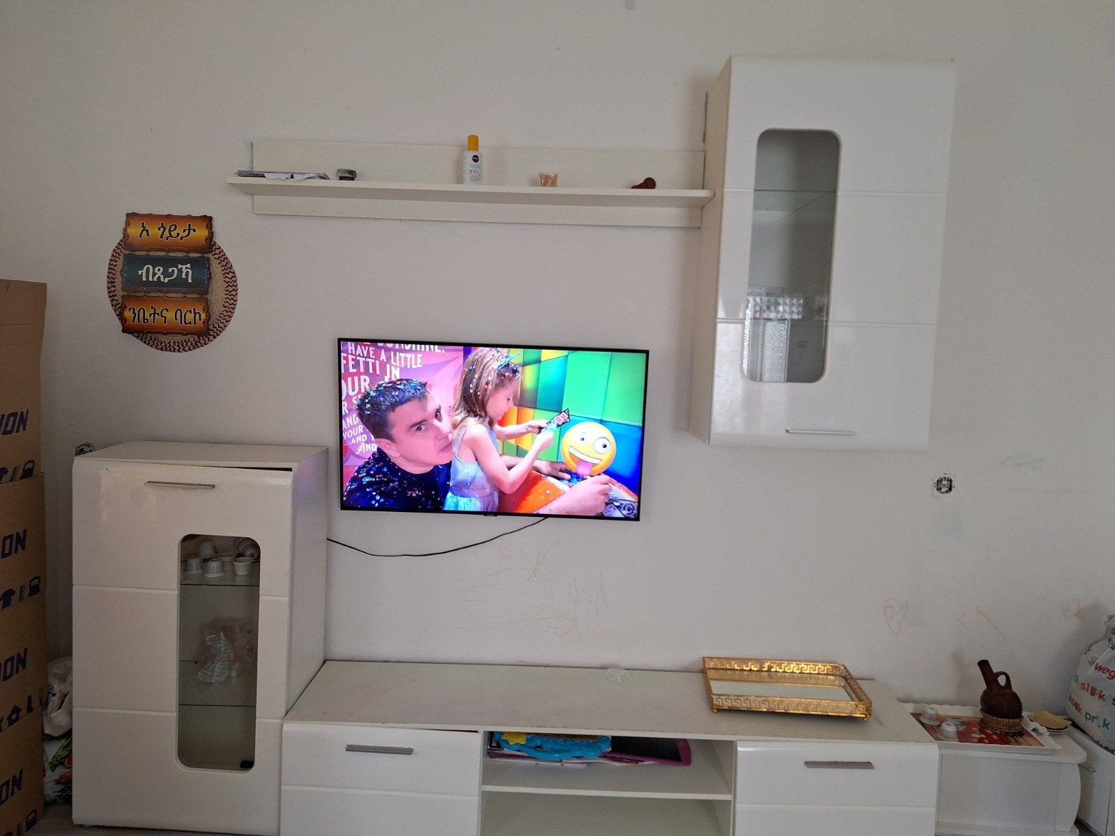 Te koop, Huis en Inrichting, Kasten | Televisiemeubels, Ophalen of Verzenden, Gebruikt, 25 tot 50 cm, Minder dan 100 cm