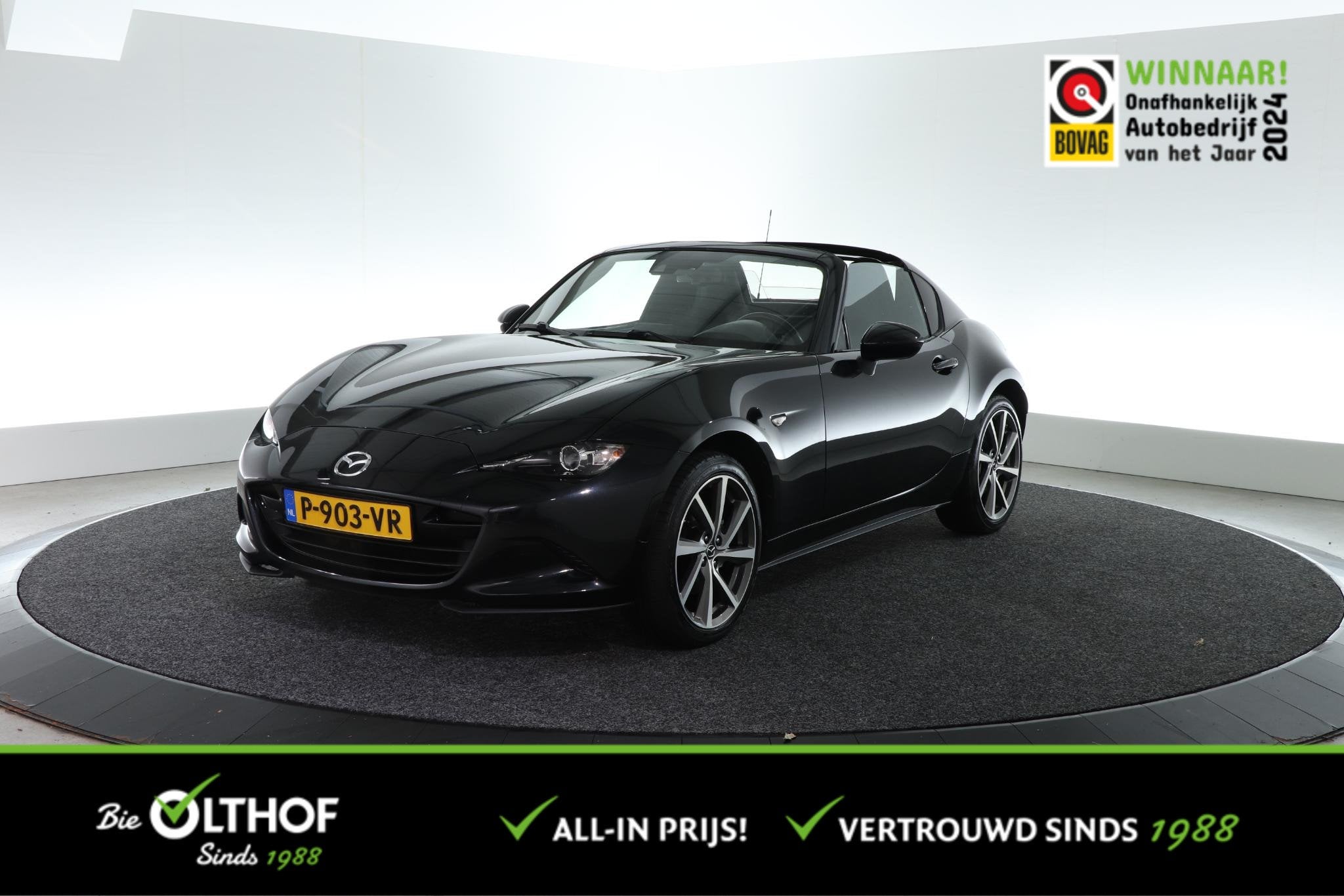 Mazda MX-5 RF 2.0 SkyActiv-G 160 GT-M | AUTOMAAT | CARPLAY |, Auto's, 1998 cc, Achterwielaandrijving, Euro 6, 4 cilinders