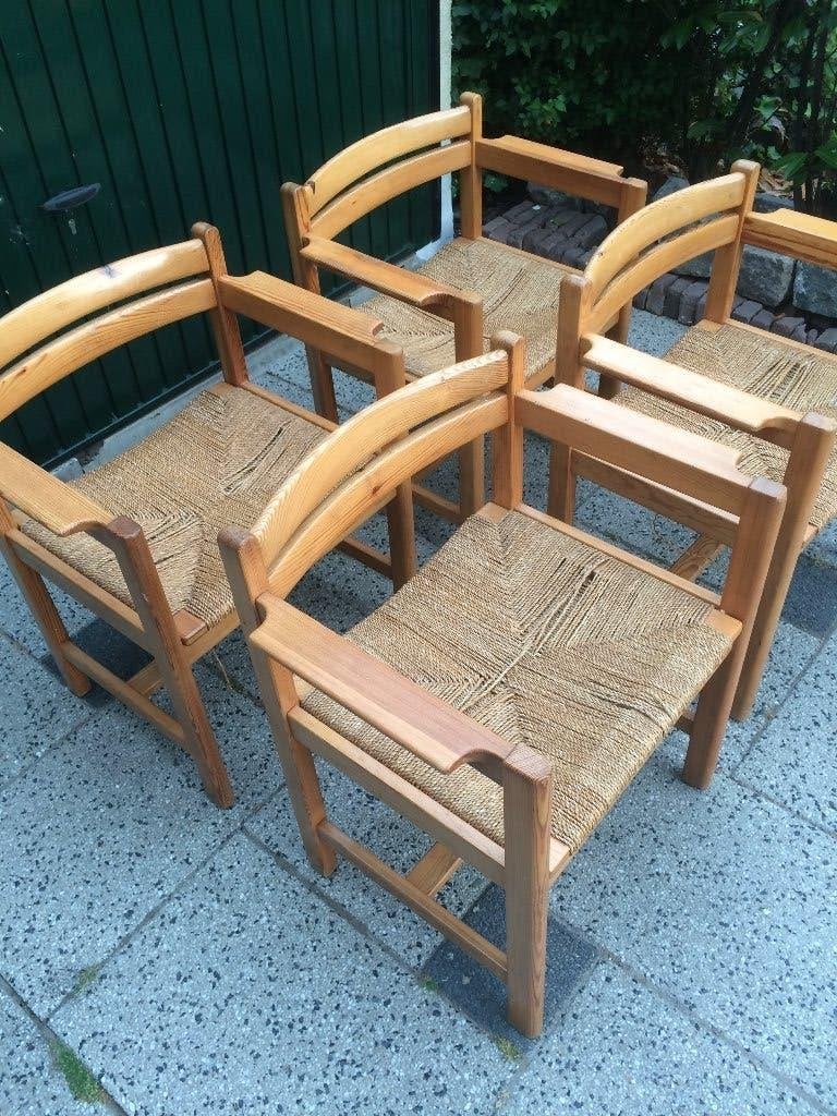 4 Borge Mogensen Andersson Söner Asserbo design stoel, Huis en Inrichting, Ophalen, Bruin, Nvt, Eén