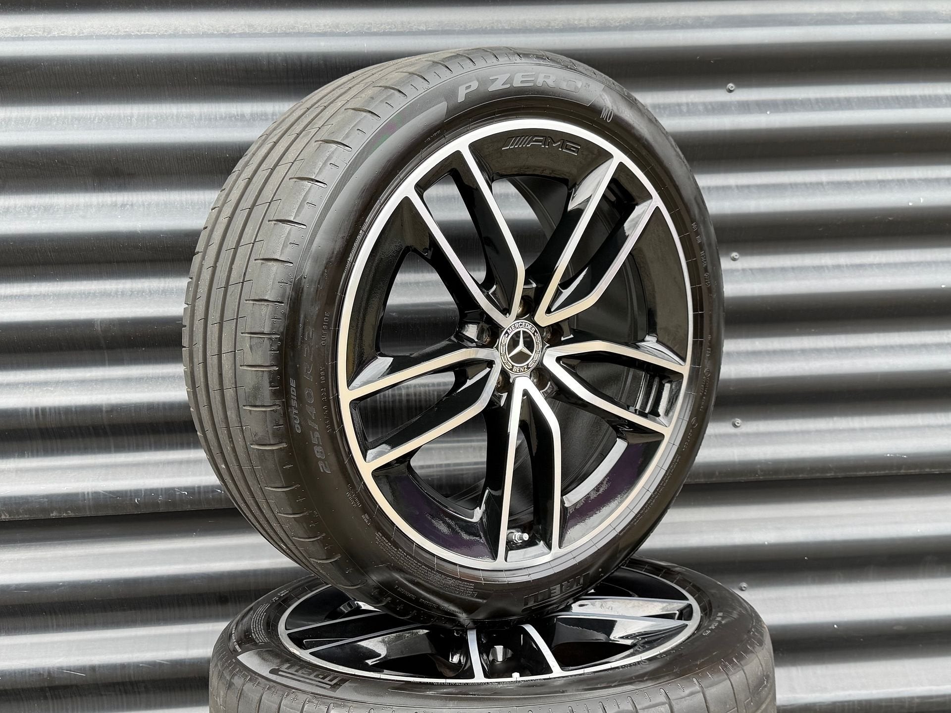22” Orig Amg Mercedes GLE GLS W167 A167 Velgen zomer Banden, Auto-onderdelen, Gebruikt, -, -, Banden en Velgen