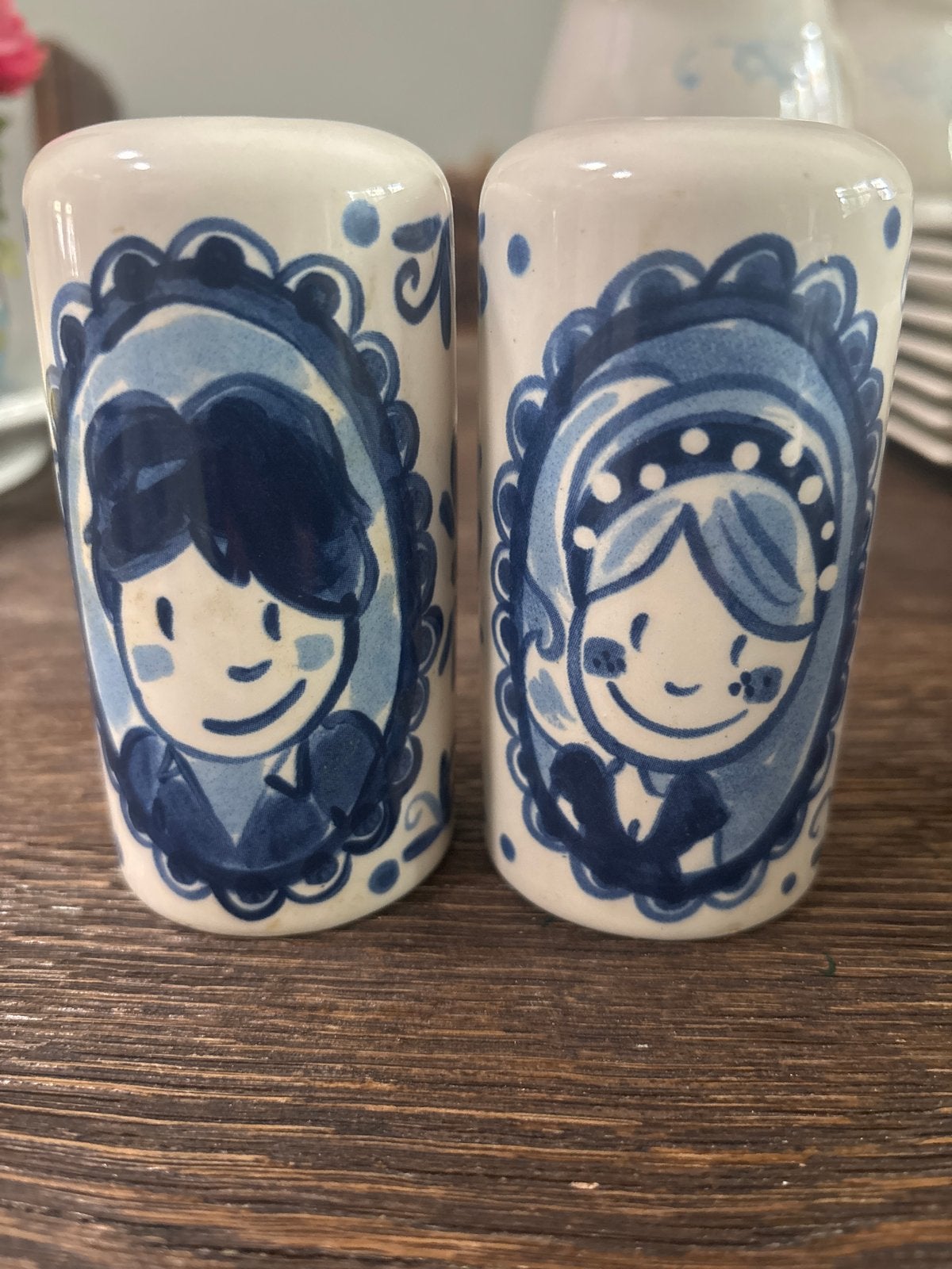 Peper en zoutstel vanDelftsblauw van Blond Amsterdam, Gebruikt, Overige merken, Keramiek, Overige typen