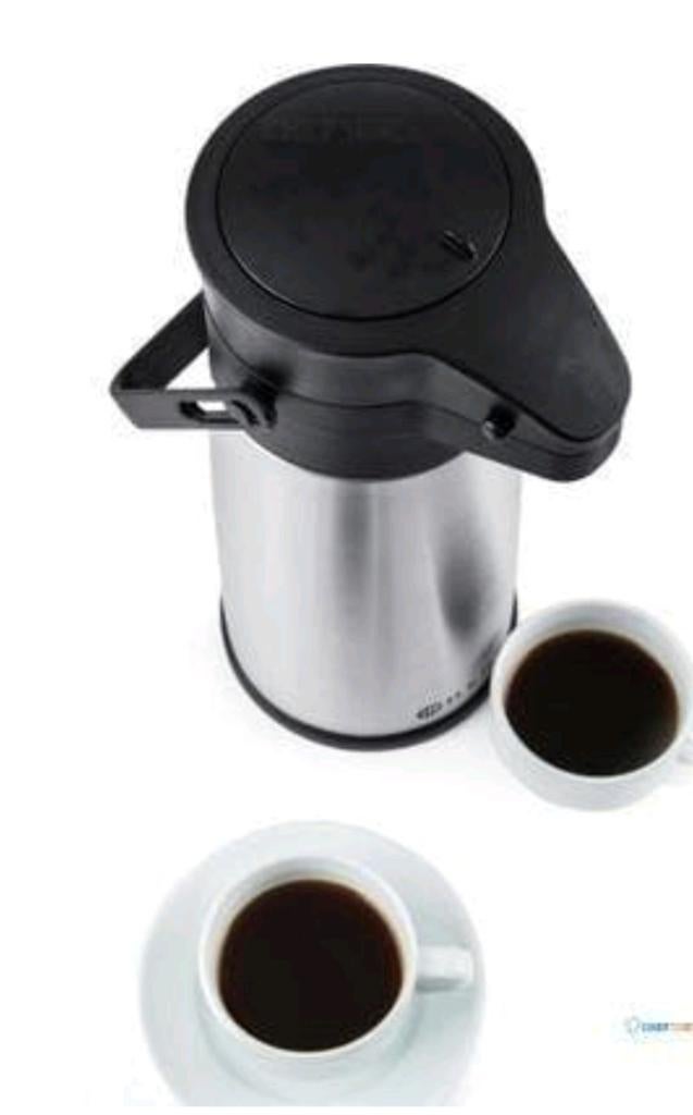 Hendi koffie thee airpot pompkan 2.2 liter - Nieuw, Overige modellen, 10 kopjes of meer, Nieuw, Ophalen of Verzenden