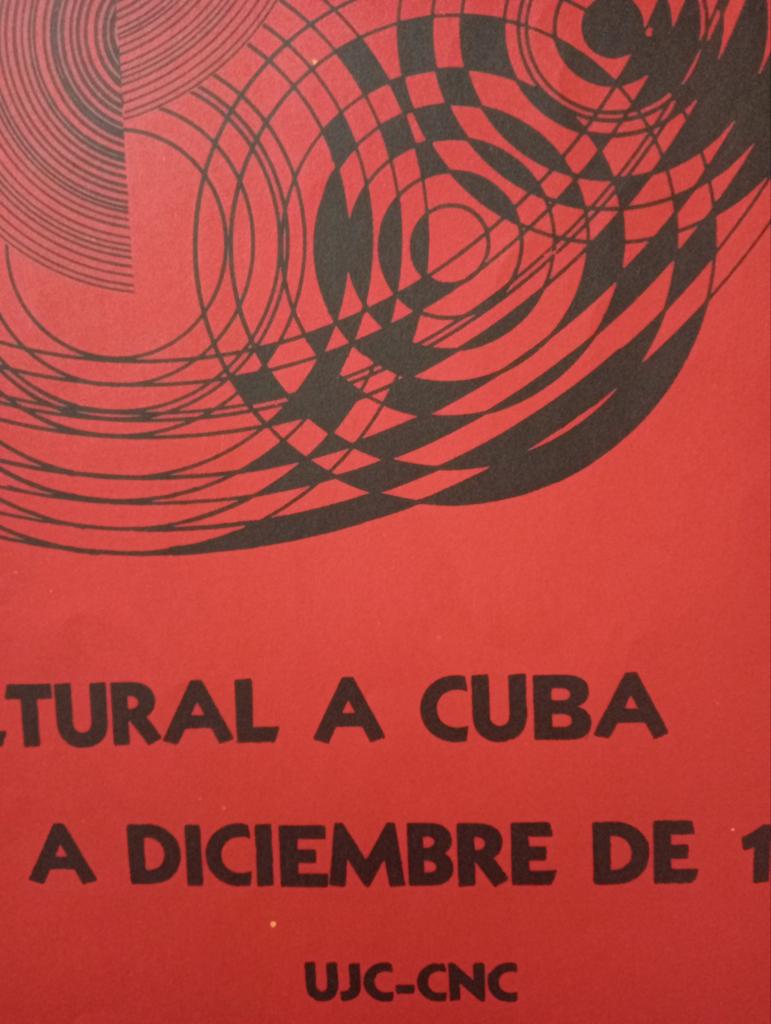 Affiche Cuba 1970, Verzamelen, Ophalen of Verzenden, Gebruikt, A1 t/m A3, Film en Tv