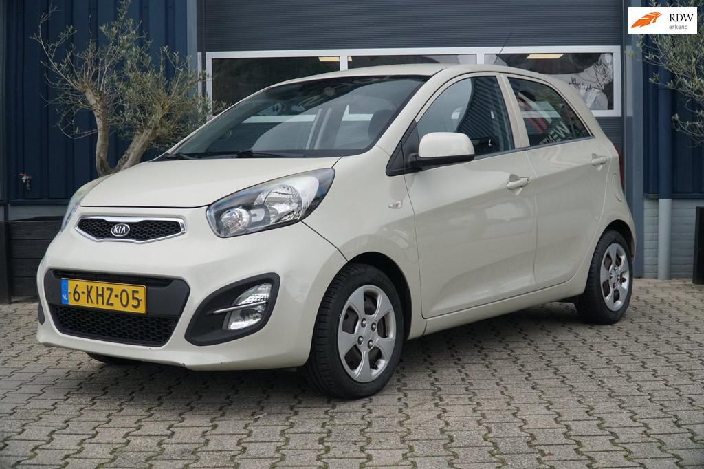 Kia Picanto 1.0 CVVT Super Pack, Auto's, Kia, Voorwielaandrijving, Euro 5, Stof, Gebruikt