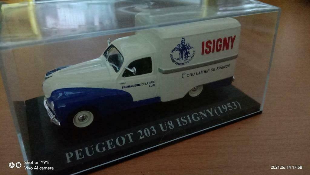 Peugeot 203 isigny (1953), Ophalen of Verzenden, Nieuw, Auto, Solido
