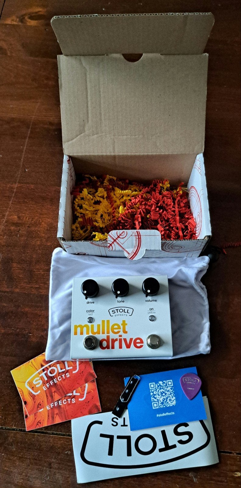 Stoll Mullet drive V2 als nieuw, Ophalen of Verzenden, Zo goed als nieuw, Distortion, Overdrive of Fuzz