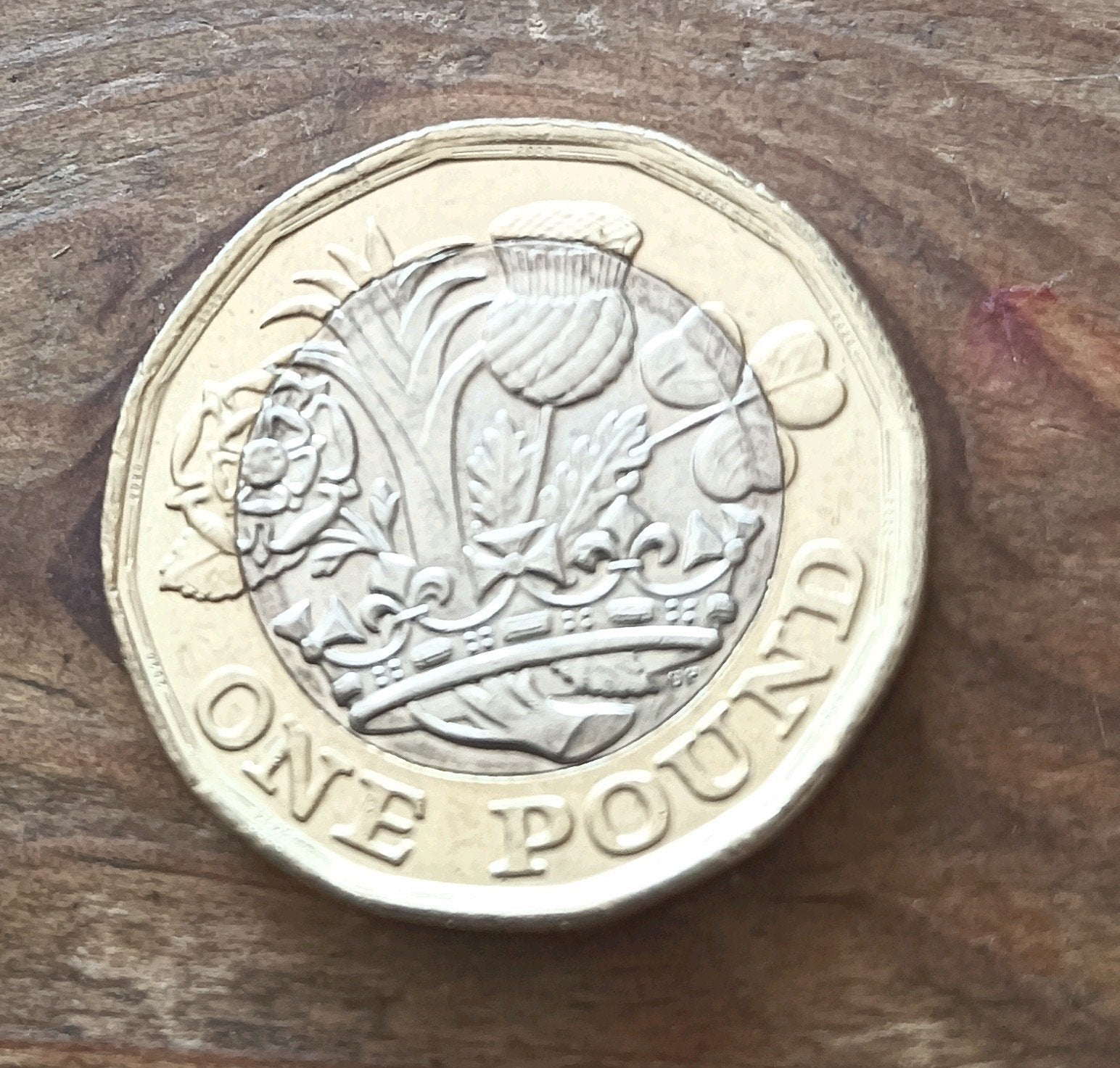 Engeland 1 pound 2020 Elizabeth kenmerk A12, Ophalen of Verzenden, Overige landen, Losse munt