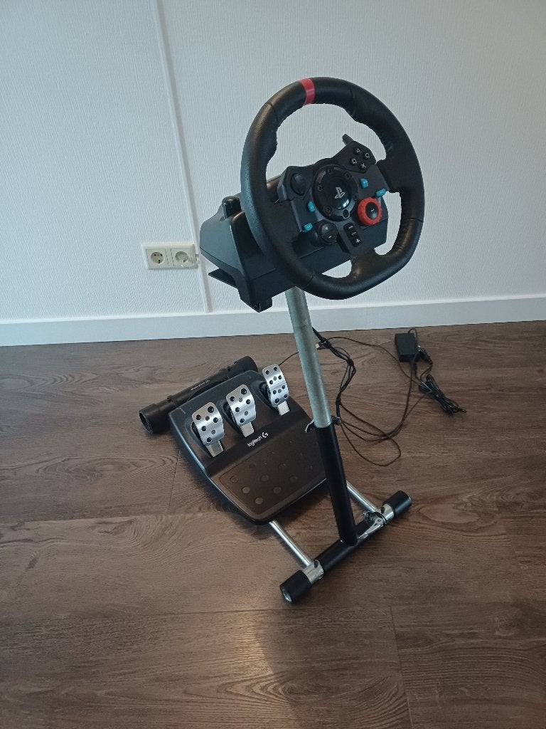 Logitech G29 racestuur met pedalen + Wheel stand pro, Spelcomputers en Games, Ophalen, Gebruikt, Stuur of Pedalen, PlayStation 4