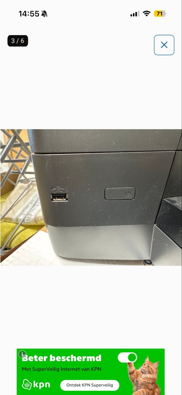 HP OfficeJet Pro 8715 All-in-One Printer, Ophalen, Faxen, Inkjetprinter, All-in-one