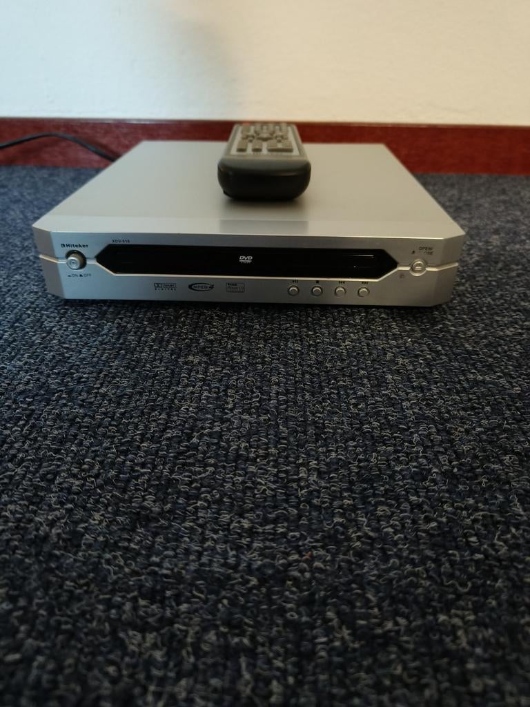 Hiteker DVD-speler met afstandsbediening, Audio, Tv en Foto, Dvd-spelers, Ophalen of Verzenden, Gebruikt, Dvd-speler, Overige merken