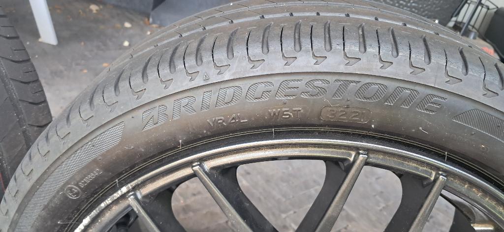 Dikke banden met dikke velgen, Ophalen, Gebruikt, 17 inch, 205 mm