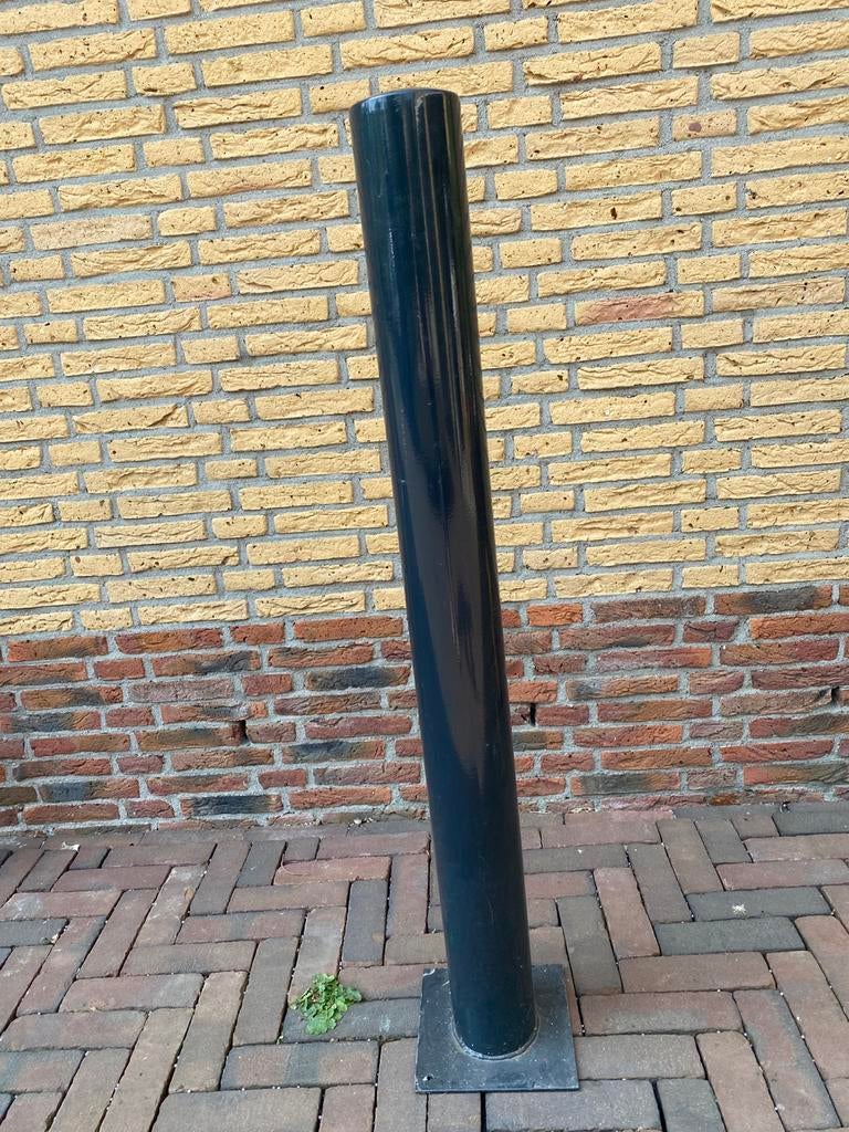 5x Anti-ramkraak palen gepoedercoat, Tuin en Terras, Ophalen, Zo goed als nieuw, IJzer, Sierhekwerk