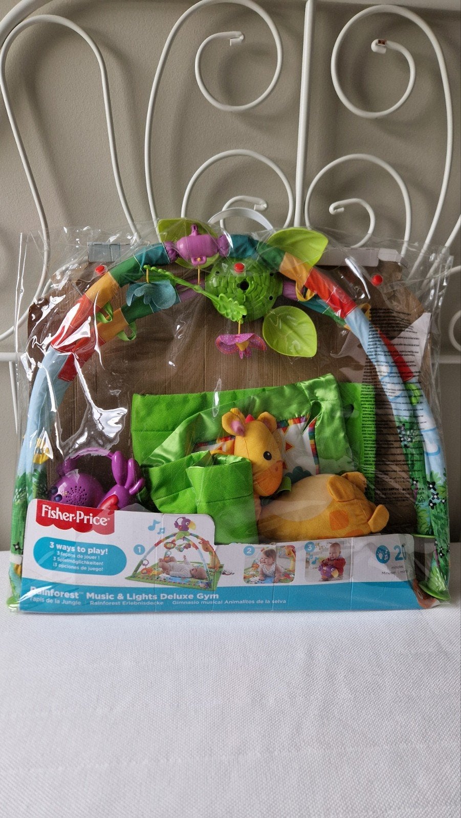 Fisher-Price Rainforest Muziek & Licht Deluxe Babygym, Ophalen, Gebruikt, Babygym