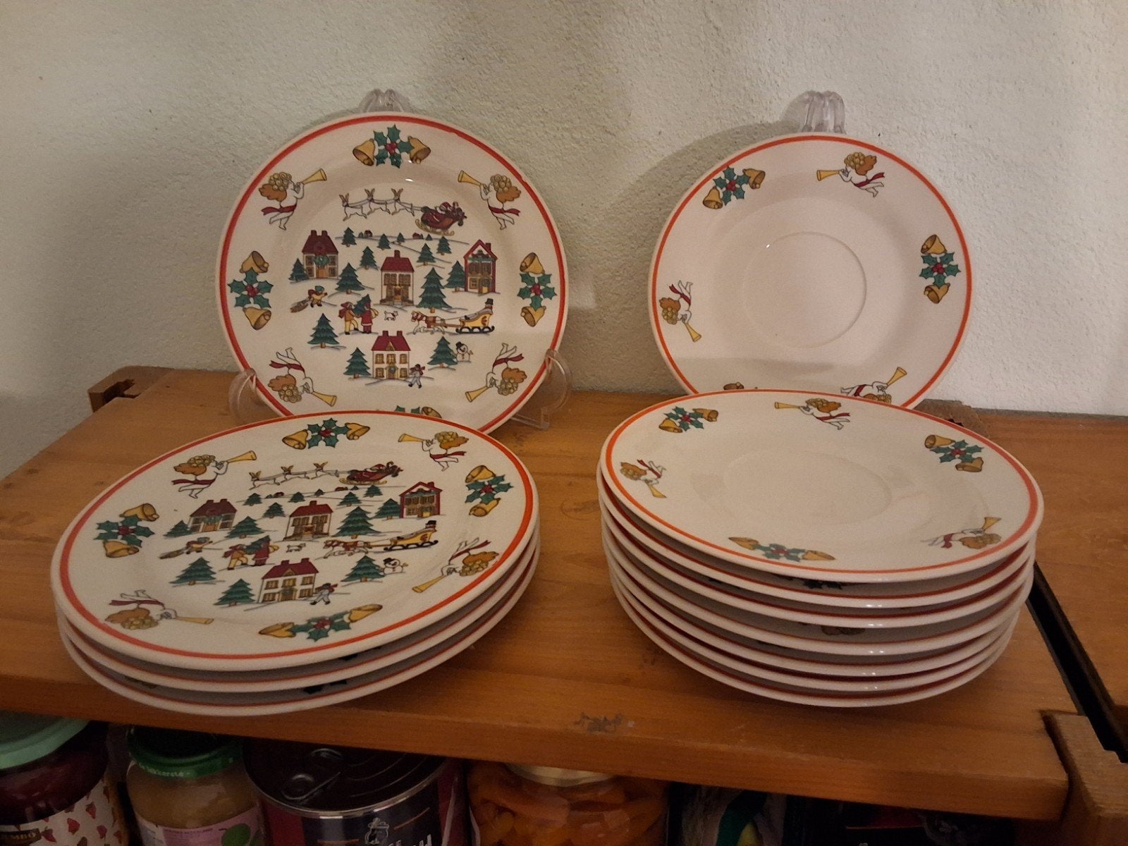 Kerstservies losse onderdelen, servies aanvullen kerst, Ophalen of Verzenden