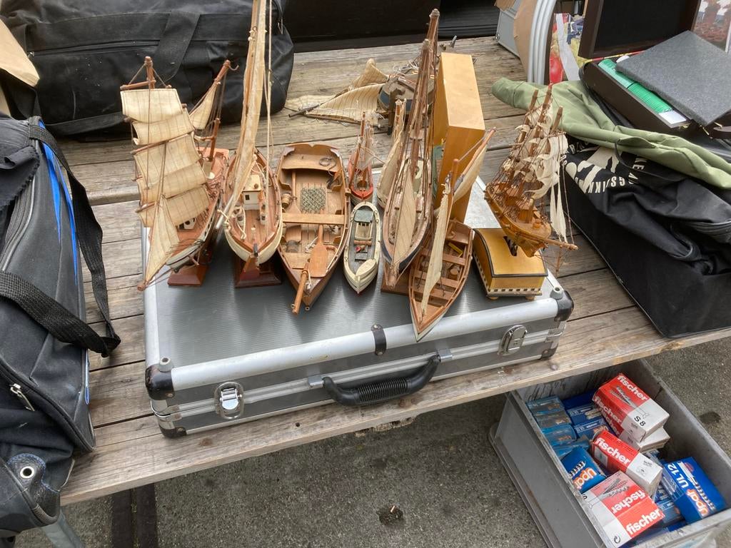 Modelbootjes, Hobby en Vrije tijd, Modelbouw | Boten en Schepen, Ophalen of Verzenden, Gebruikt