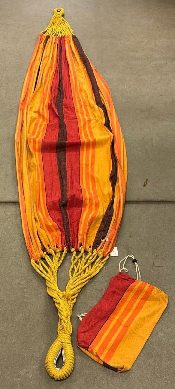 Vrolijke kleurrijke hangmat Florabest, doek 200/100 cm, Ophalen of Verzenden, Florabest, -, -