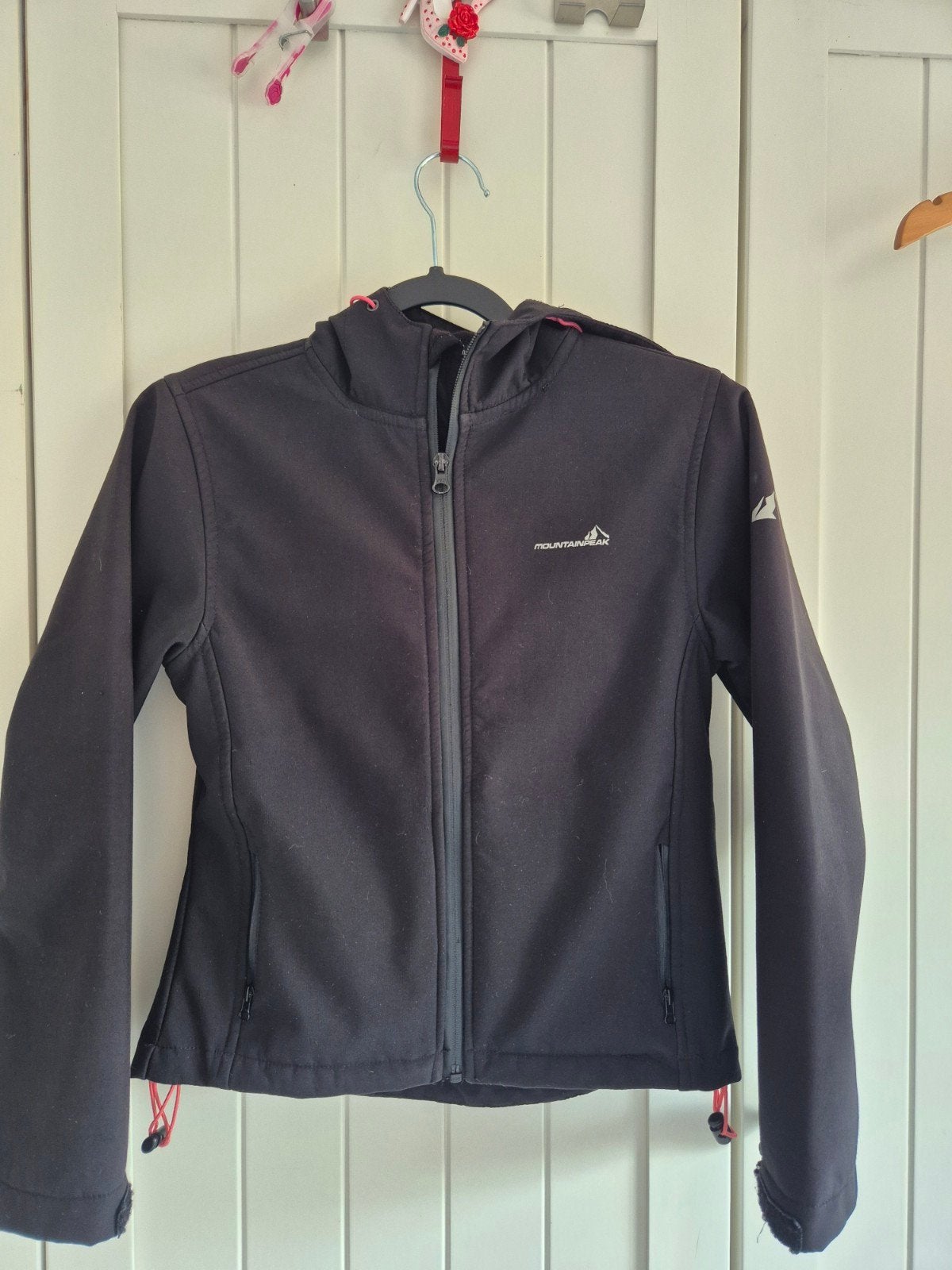 softshell jasje maat 140 Mountainpeak, Gebruikt, Ophalen of Verzenden, Jas, Mountainpeak