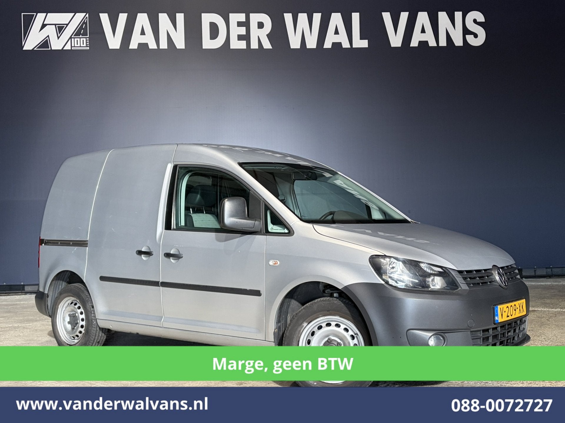 Volkswagen Caddy 1.2 TSI BENZINE MARGE Geen BTW L1H1 | Airco, Auto's, Voorwielaandrijving, Gebruikt, 1302 kg, 4 cilinders