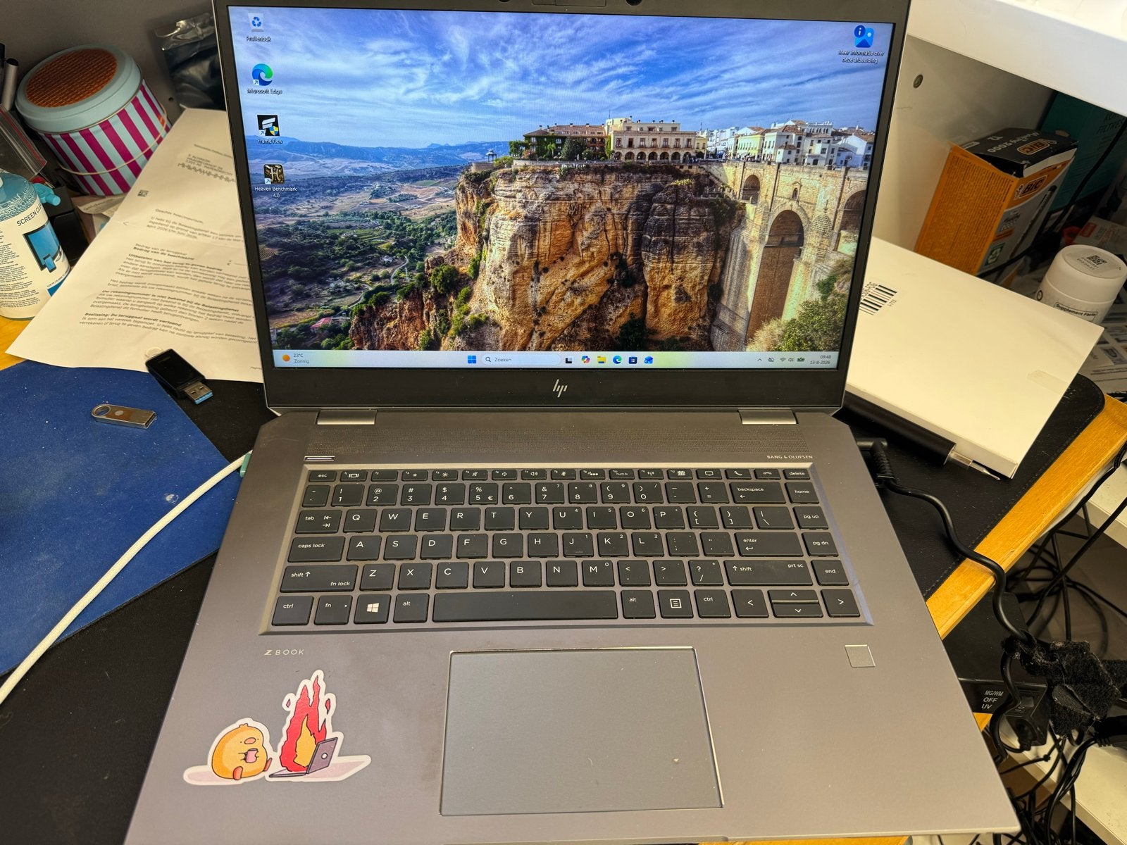 HP ZBook Studio G5 - i7-8750H, 16GB RAM, Quadro P1000, Gebruikt, Met videokaart, 2 tot 3 Ghz, Ophalen of Verzenden