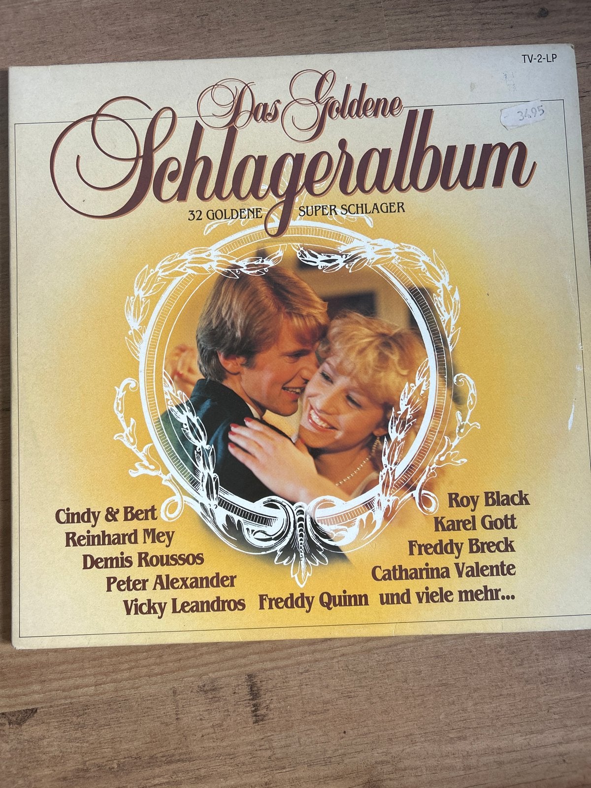 Das Goldene Schlageralbum - 32 Gouden Super Schlager LP, Cd's en Dvd's, Gebruikt, Schlager, Ophalen of Verzenden, Inclusief doosje