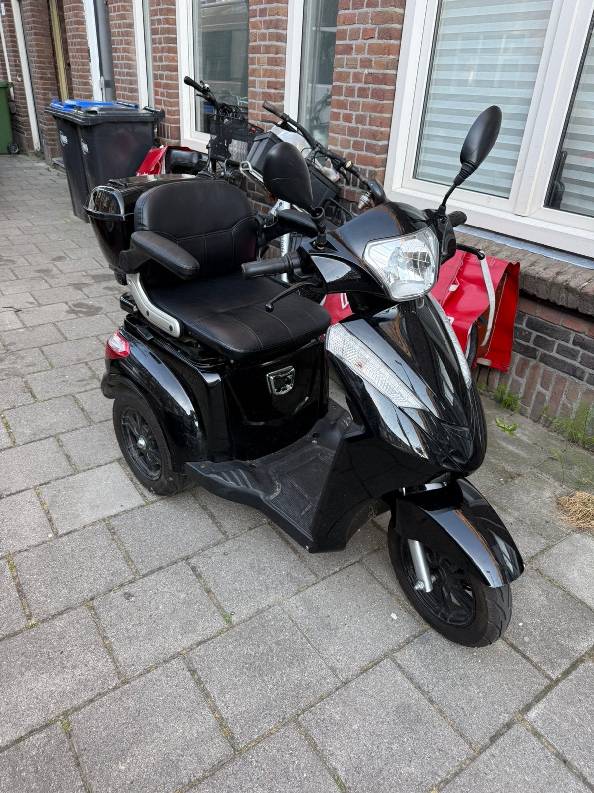 3 wiel scootmobile bijna niet gebruikt, Ophalen, Zo goed als nieuw, Benzine