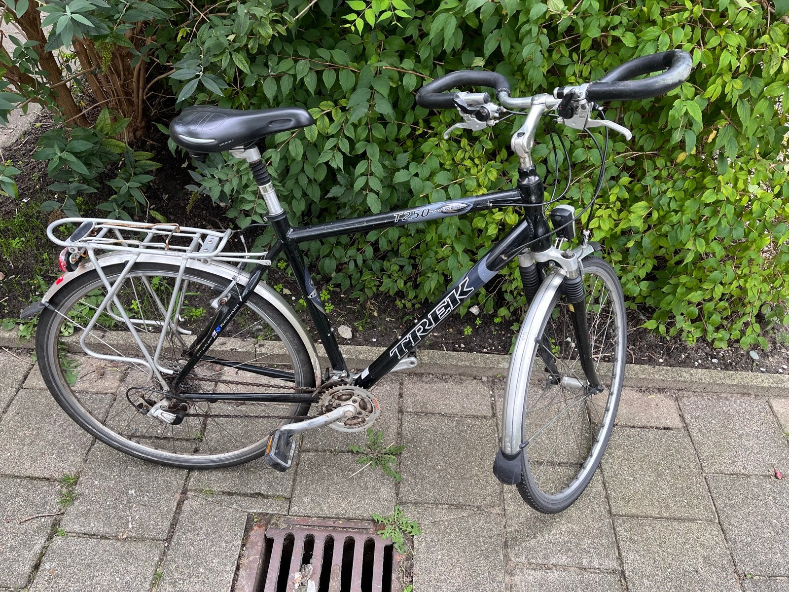Trek T250 Navigator Herenfiets - Opknapper, 28 inch, Gebruikt, Vering, Velgrem