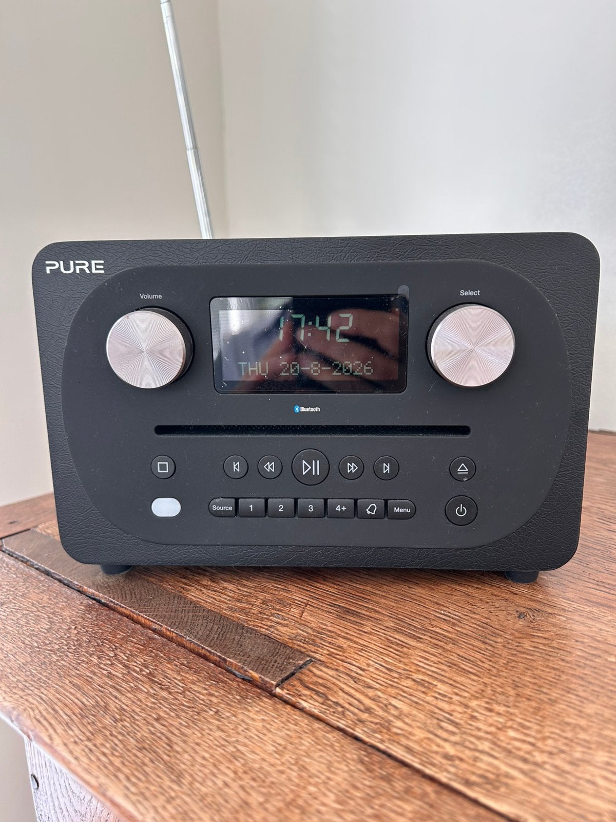 Radio FM en DAB met CD speler -  blue tooth, Audio, Tv en Foto, Ophalen, Zo goed als nieuw
