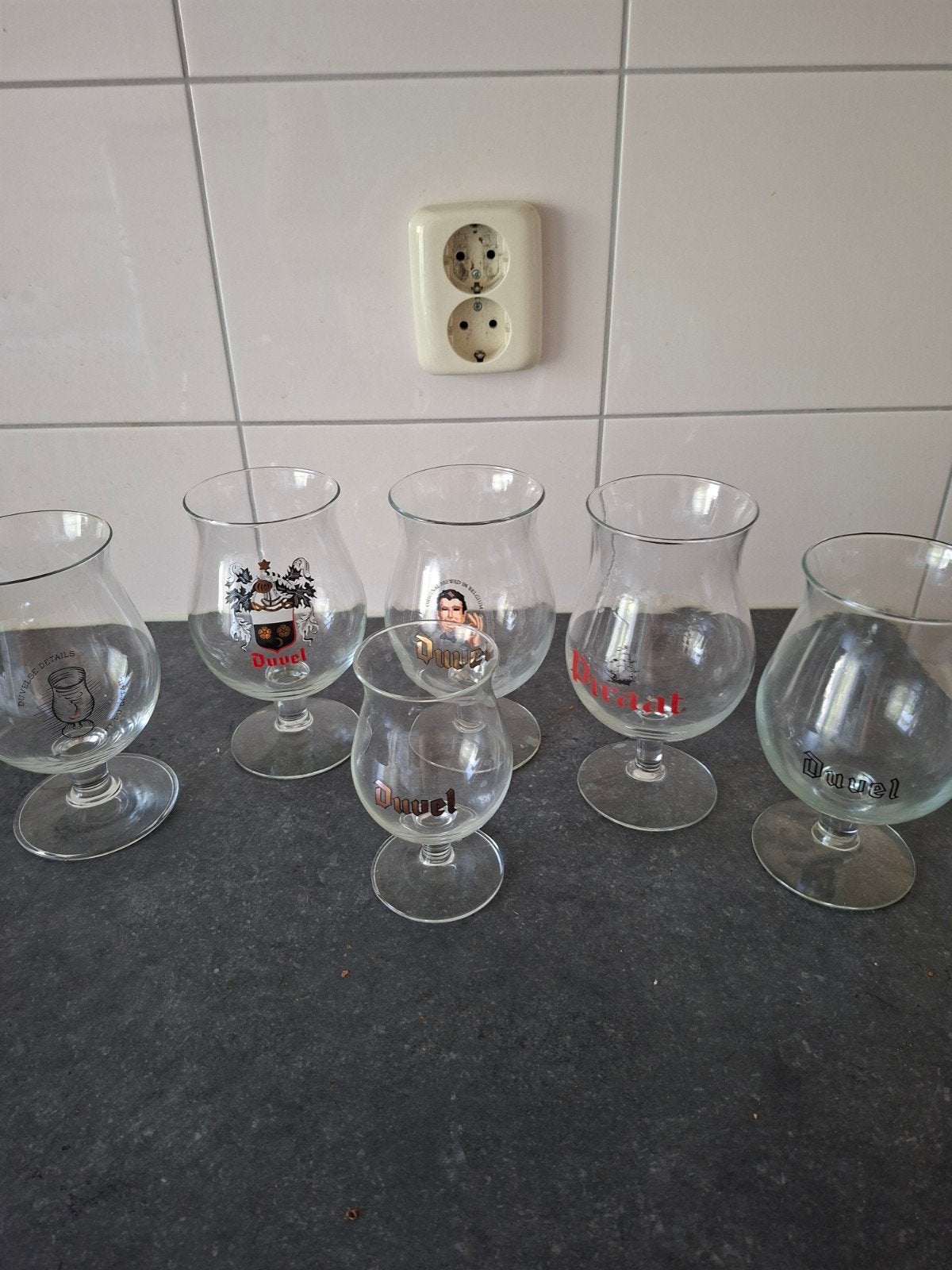 Duvel glazen, Ophalen, Zo goed als nieuw, Bierglas