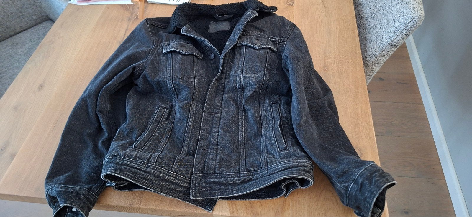 Made to Last spijkerjack met teddy voering - Maat M, Kleding | Heren, Made to Last, Maat 48/50 (M), Zwart, Ophalen of Verzenden