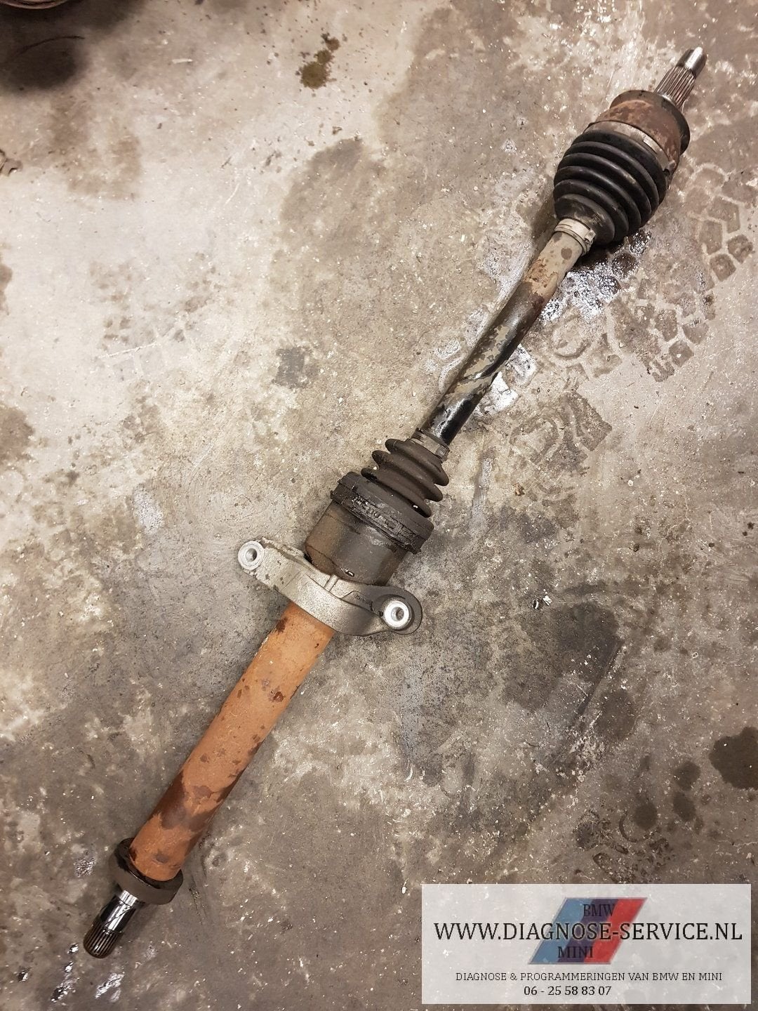 Mini R56 one cooper steekas aandrijfas rechts handbak N16B16, Auto-onderdelen, Gebruikt, -, -, Ophalen of Verzenden