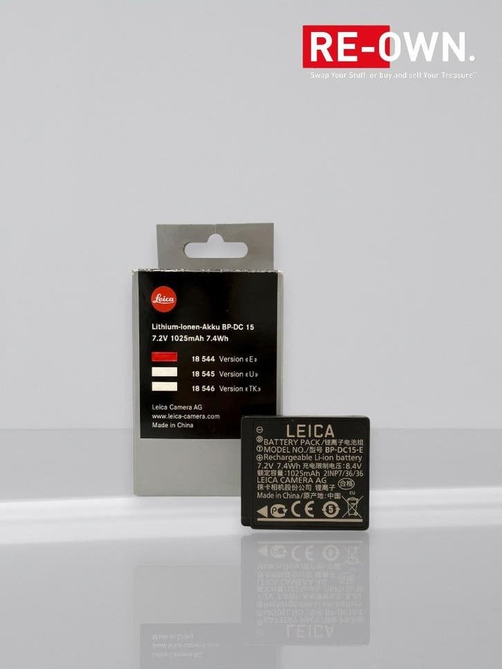 Leica BP-DC15 18564 Accu | Origineel | Topstaat | Garantie