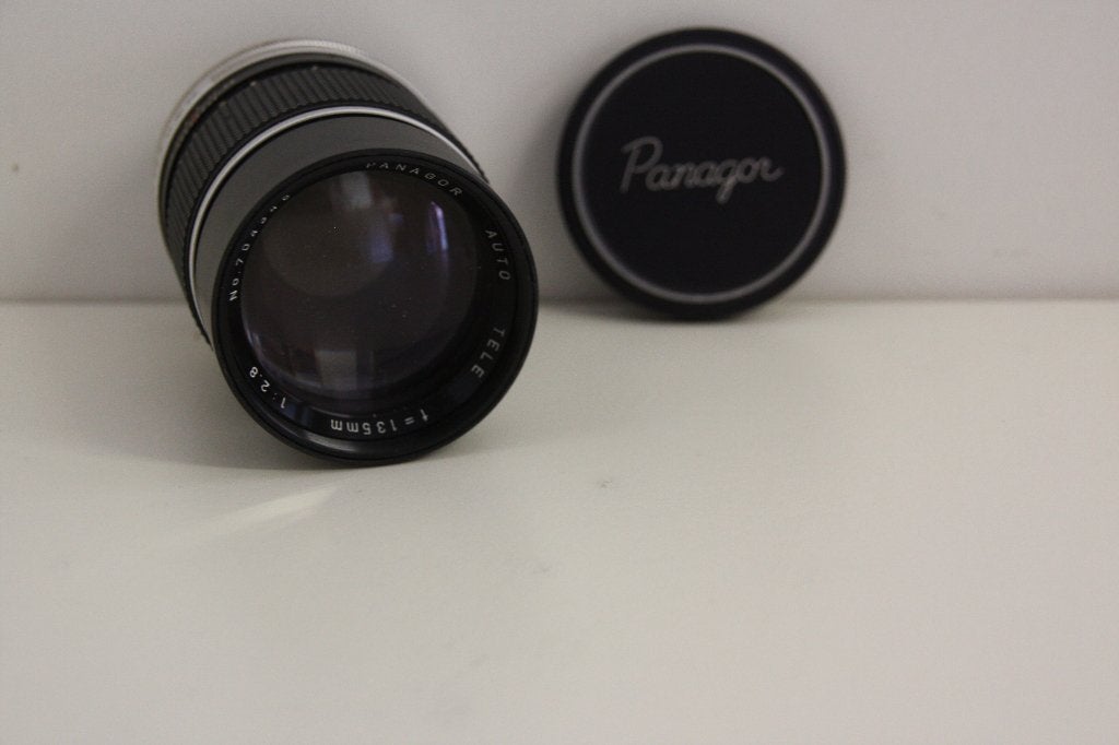 Panagor FL Auto Tele 135 mm 1:2.8 voor Canon camera, Ophalen of Verzenden, Zo goed als nieuw, Telelens