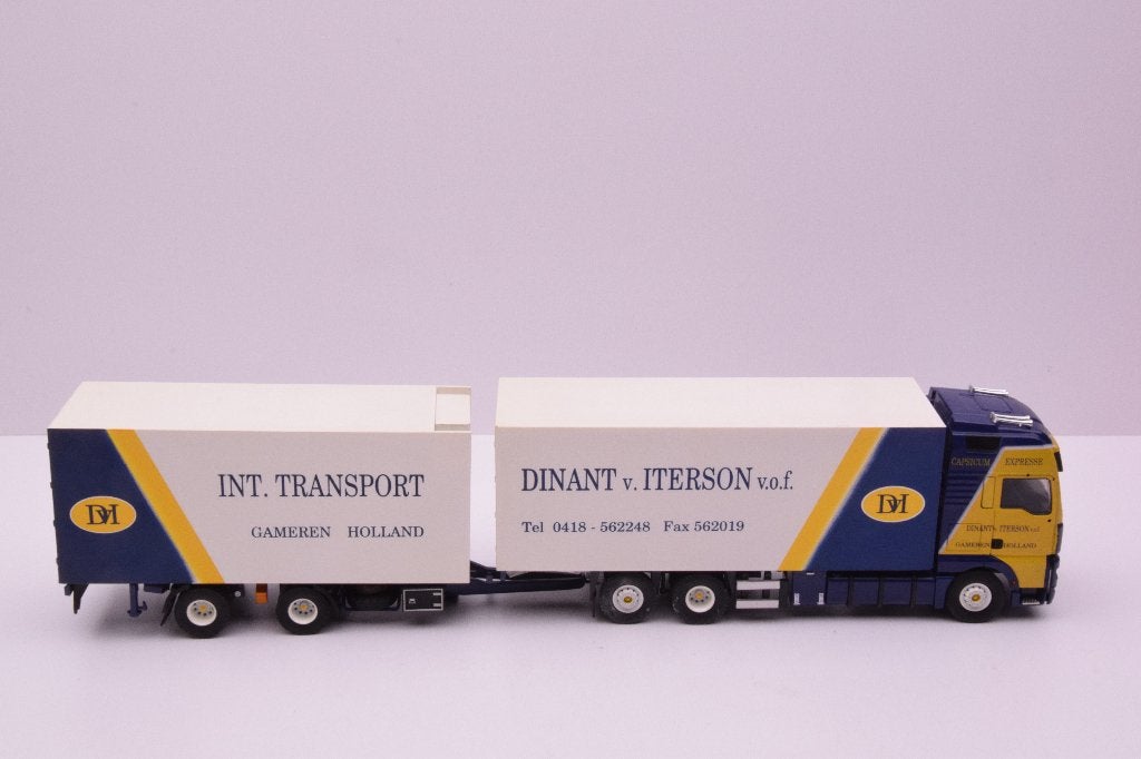MAN TGX  '' Dinant van Iterson ''  Tekno, Ophalen of Verzenden, Zo goed als nieuw, Bus of Vrachtwagen, Tekno