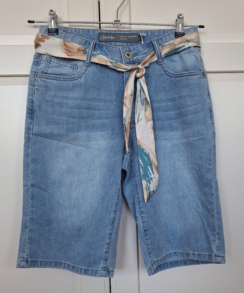 Geisha nieuwe jeans spijker shorts korte broek, maat S 36, Geisha, Blauw, Nieuw, Ophalen of Verzenden