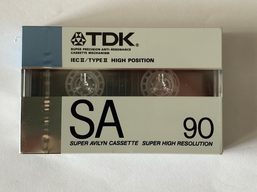 TDK SA 90 Cassettebandje, Overige genres, 1 bandje, Ophalen of Verzenden, Nieuw in verpakking