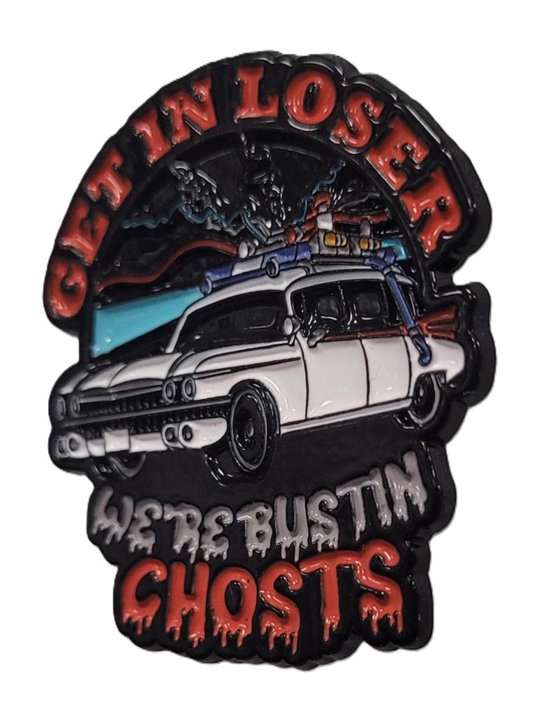 Get in loser ghost busting pin van metaal speldje pins, Info@deconoord.nl, Deco Noord, Nieuw, Ophalen of Verzenden