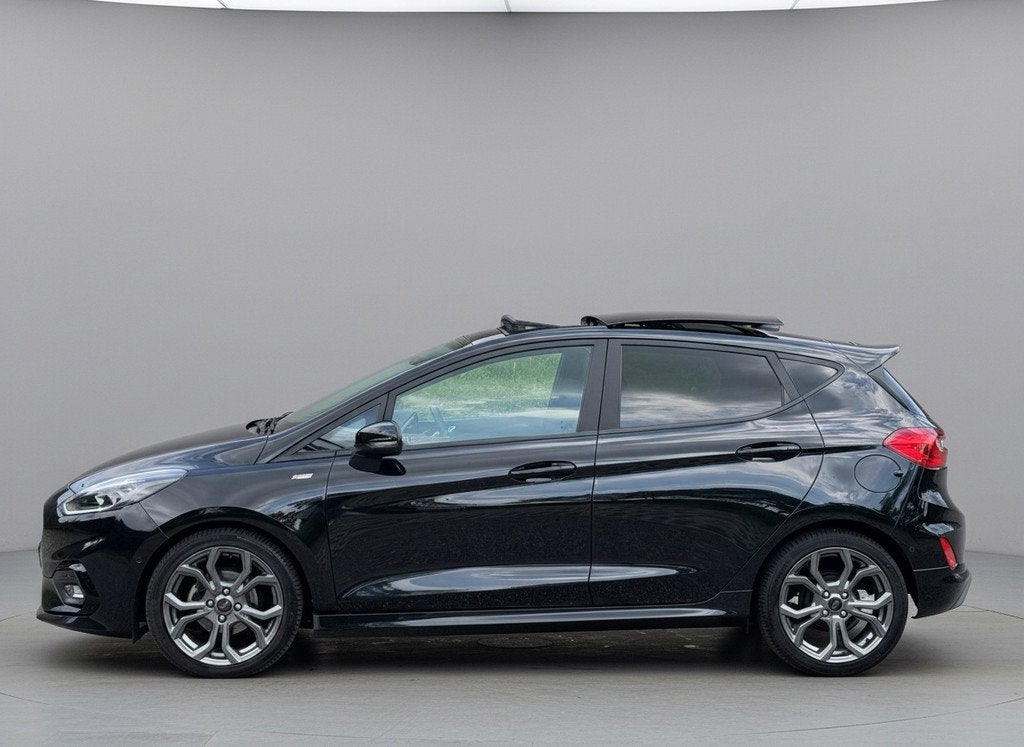 Ford Fiesta 1.0 EcoBoost 125 pk Hybrid ST-Line X, glazen pan, Auto's, Ford, Voorwielaandrijving, 125 pk, Gebruikt, Euro 6