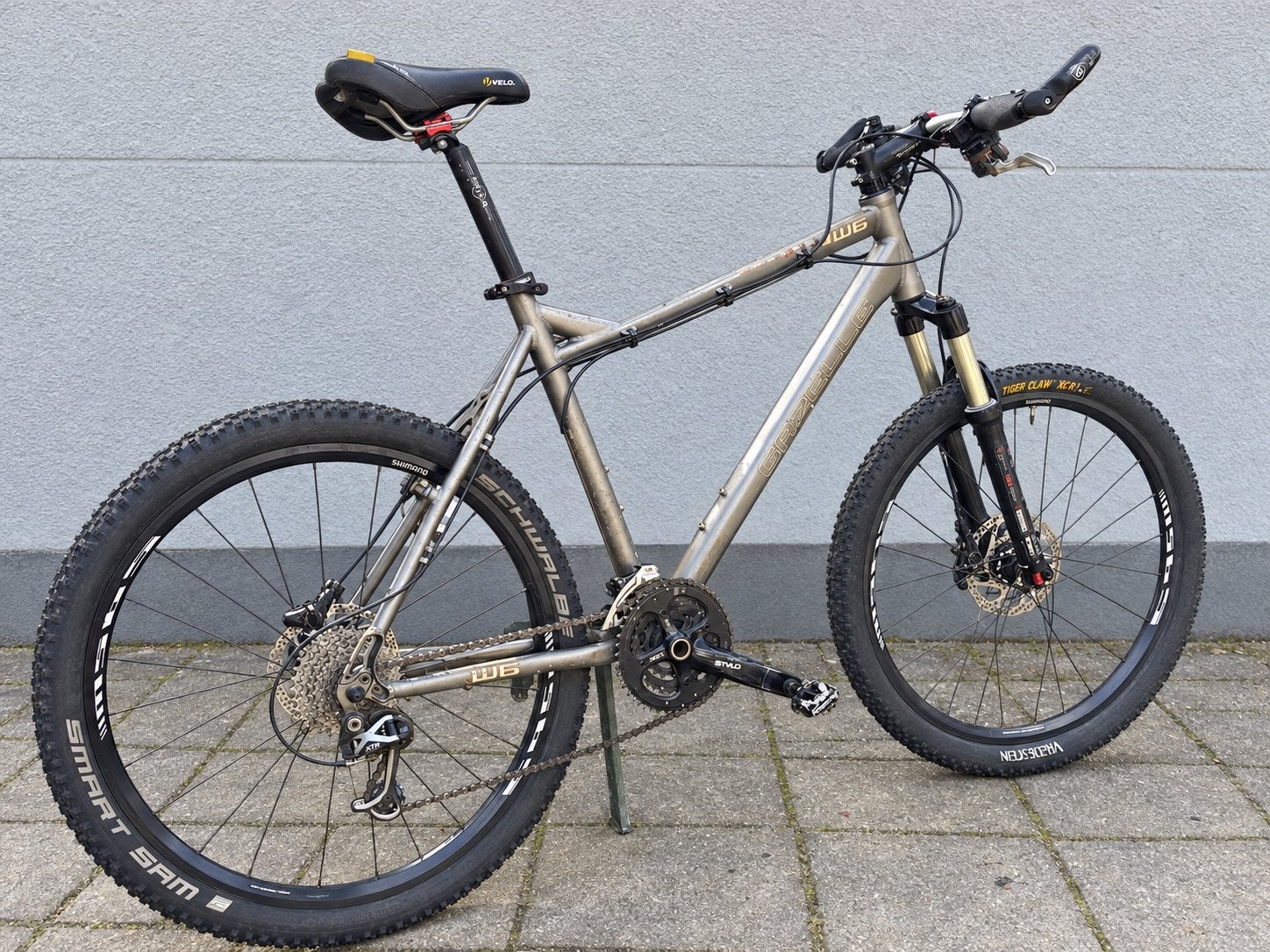 Gazelle W6 MTB 54 cm – XTR/XT – RockShox Reba, Fietsen en Brommers, 49 tot 53 cm, Ophalen, Zo goed als nieuw, Gazelle