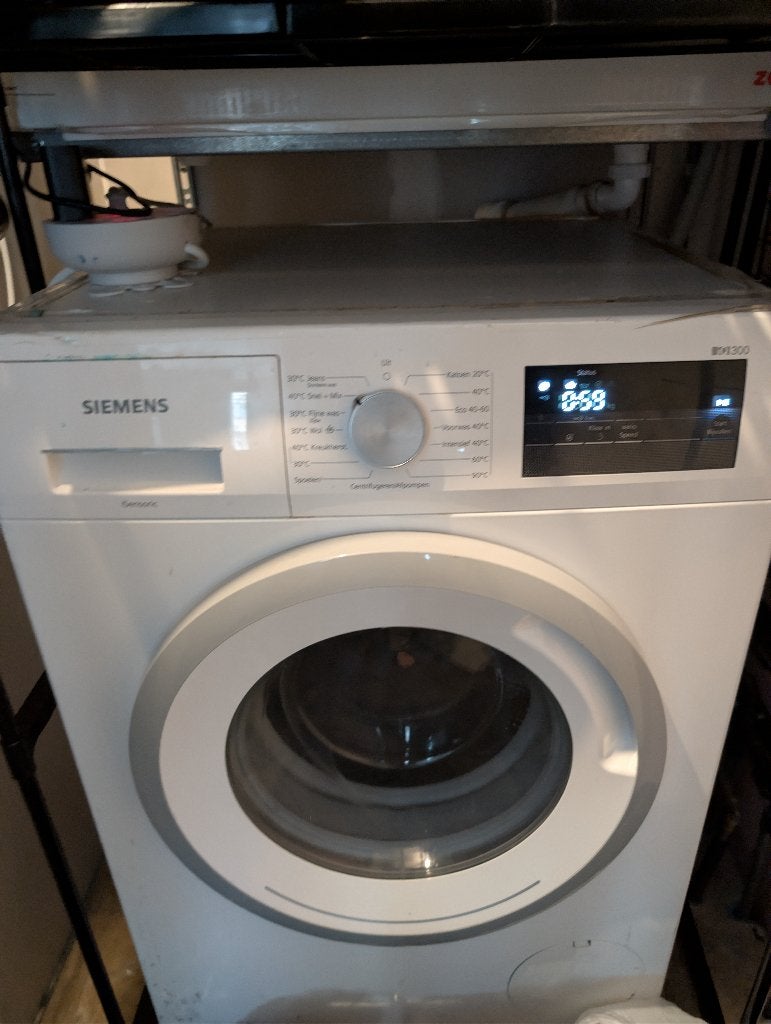 Siemens WM14N075NL iQ300 VarioSpeed Wasmachine, Witgoed en Apparatuur, Ophalen, Minder dan 85 cm, Wolwasprogramma, Zo goed als nieuw