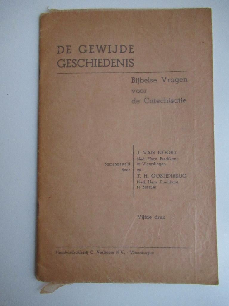 Antiek schoolboekje, Ophalen of Verzenden