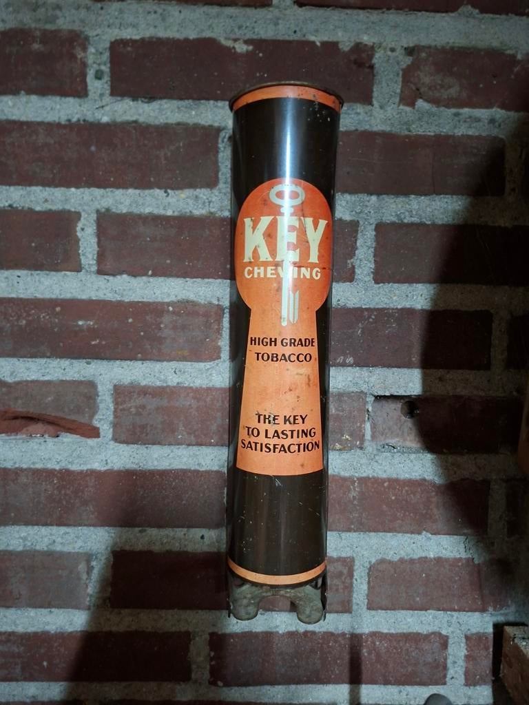 Vintage Key Chewing Tobacco Dispenser uit de jaren '40, Ophalen of Verzenden