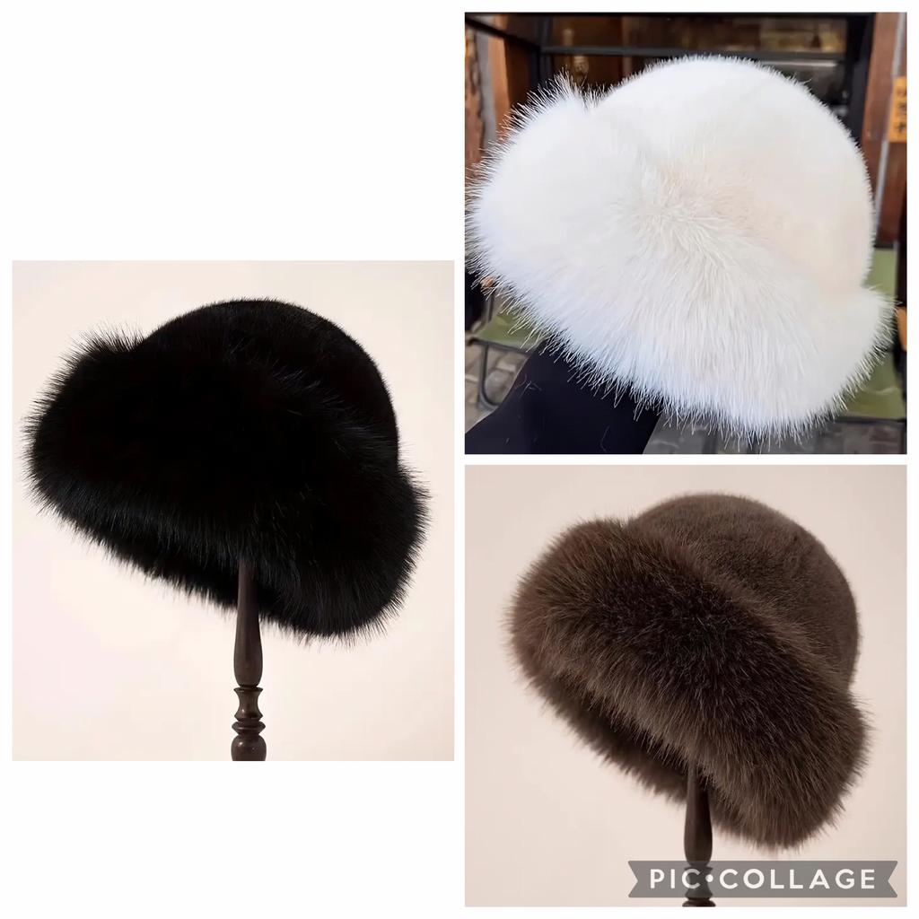 Mooie Pluche warme mutsen in drie kleuren, Verzenden, Nieuw, Muts