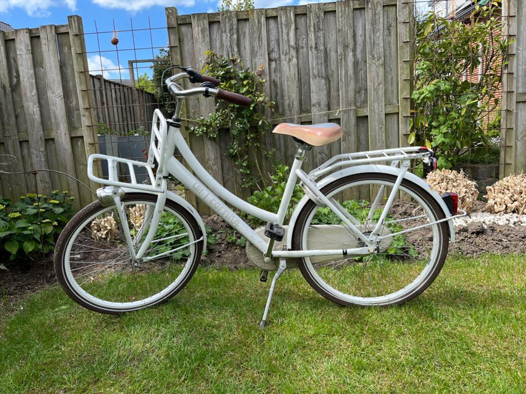 Meisjesfiets Cortina 24 inch kinderfiets, Ophalen, Terugtraprem, Versnellingen, Gebruikt
