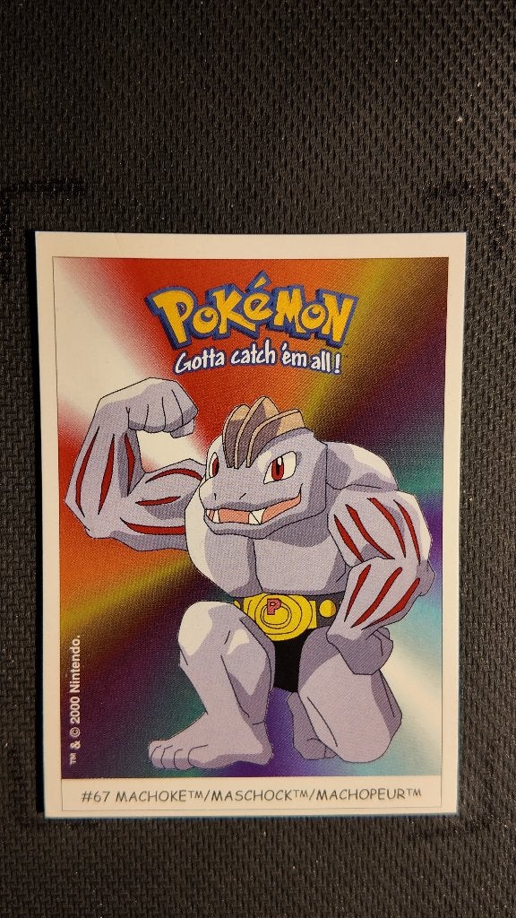 machoke 67 dunkin boomer | Pokemon kaart, Ophalen, Losse kaart