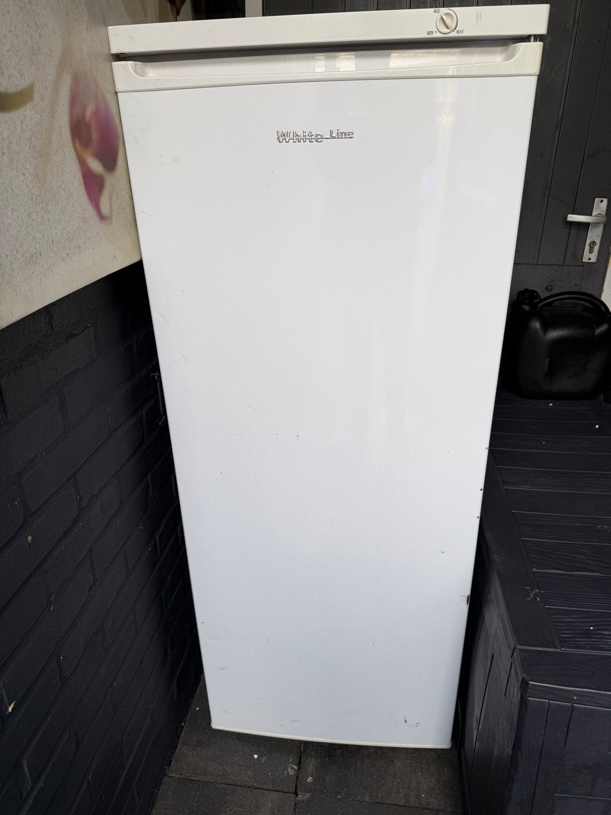 White Line Diepvrieskast - Zo goed als nieuw, Witgoed en Apparatuur, Gebruikt, Minder dan 60 cm, Energieklasse A of zuiniger, 140 tot 160 cm